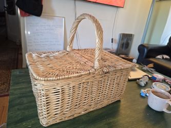 Wicker Picnic Basket