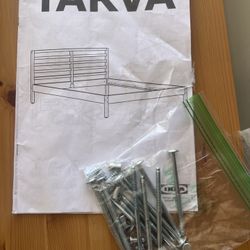IKEA Queen bed Frame/headboard