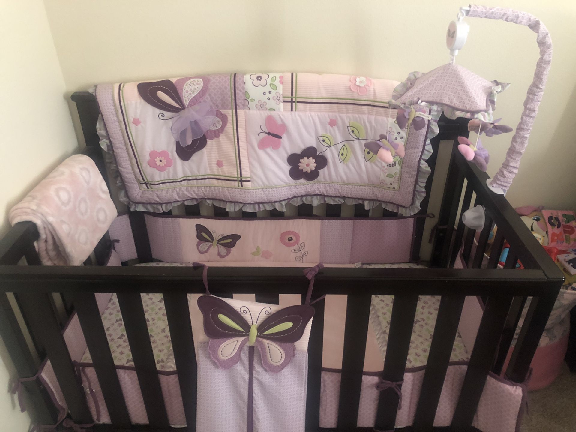 Crib for baby comes with everything