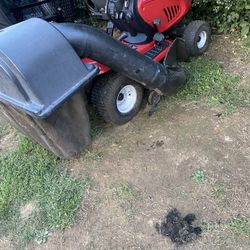 Troy BILT 42 Inch Riding Mower Rear Grass Bagger System 