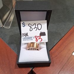 Wedding ring 14k 7.2g