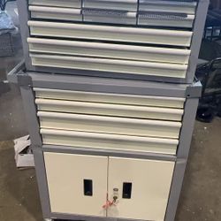 Goplus Tool Chest, 6 Drawers 3-in-1 Extra Large Tool Storage Cabinet