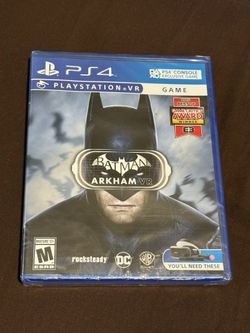 Batman Arkham Vr PS4 Game