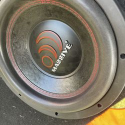 Massive 10” Speakers