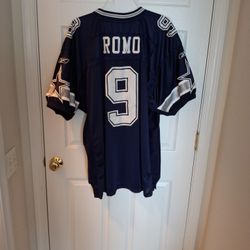 Dallas Cowboys Romo 9 Adult 54 Nfl Football Jersey 