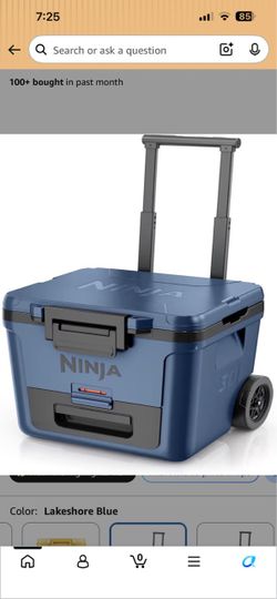 Ninja Frostvault 30 qt cooler with Wheels
