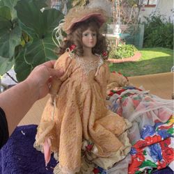 Porcelain Doll ,see Collectors Collection