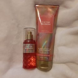 Bath & Body Works 2PC SET CACTUS BLOSSOM