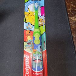 Pokemon Toothbrush... Colgate Toothbrush. Kid's Toothbrush. Cepillo De Dientes 