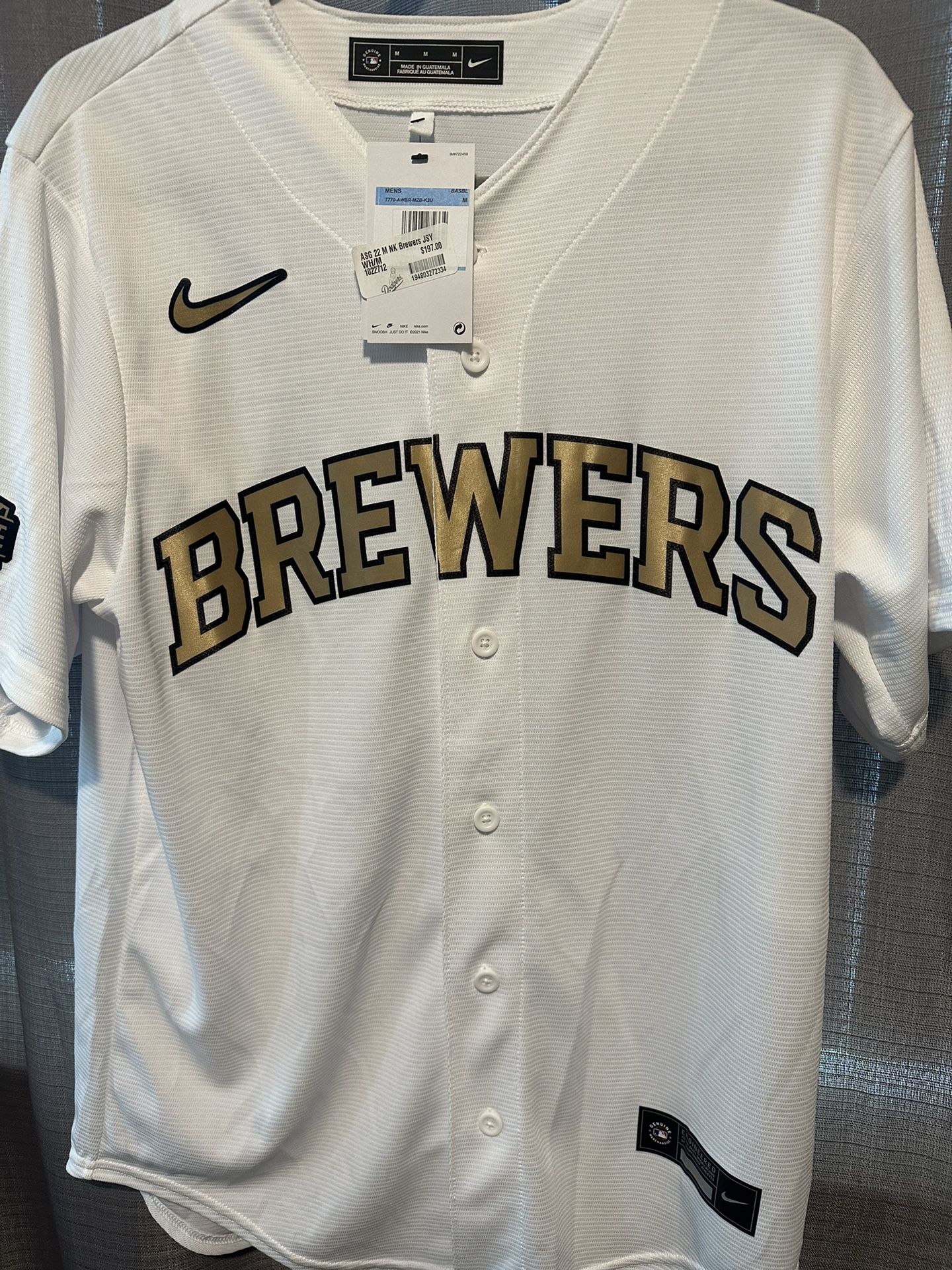 Brewers Baseball jersey