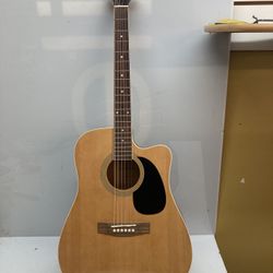 Spectrum Ail123a Brown 6 String Acoustic Guitar 