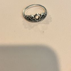 James Avery Beaded Tiara Ring 