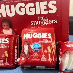 Huggies Snugglers Size 1 (217 Count)