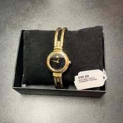 Woman’s bangle wrist watch
