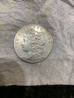 1886 silver dollar Rare coins.