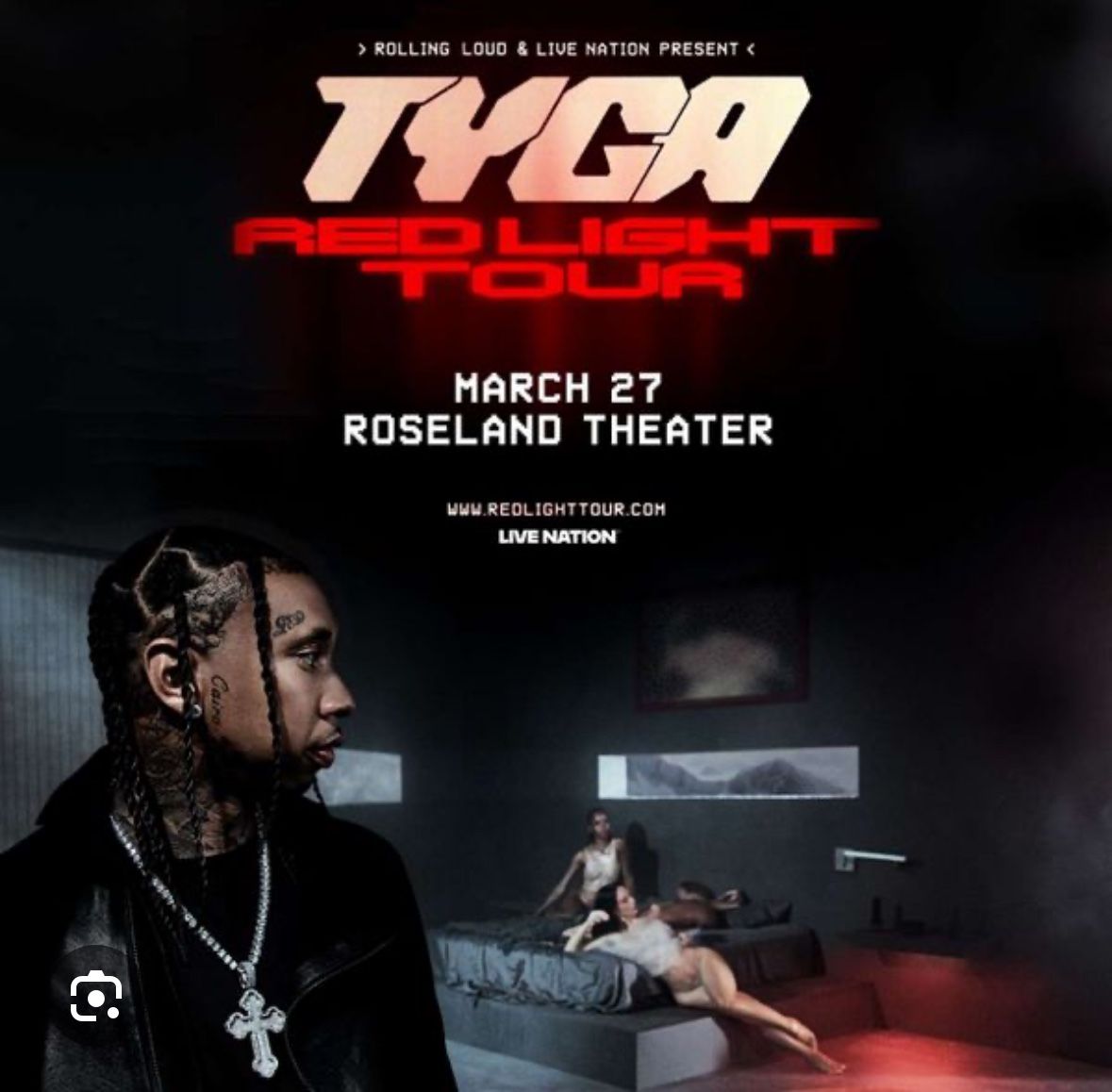 2 Tyga Tickets Roseland March 27th
