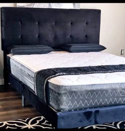 NEW QUEEN AND KING BED WITH MATTRESS AND FREE DELIVERY PAY UPON ARRIVAL