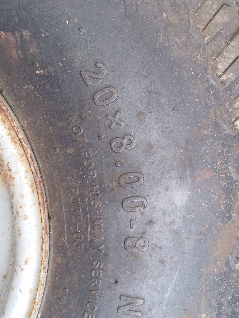 Tires With Rim Good Condition