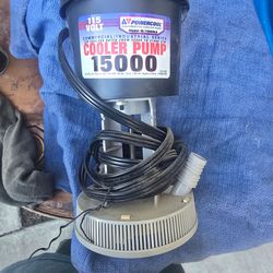Cooler pump