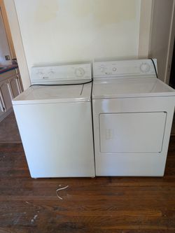 Washer And Dryer