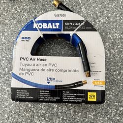 FS: Brand New Kobalt 50ft X 3/8in PVC Air Hose