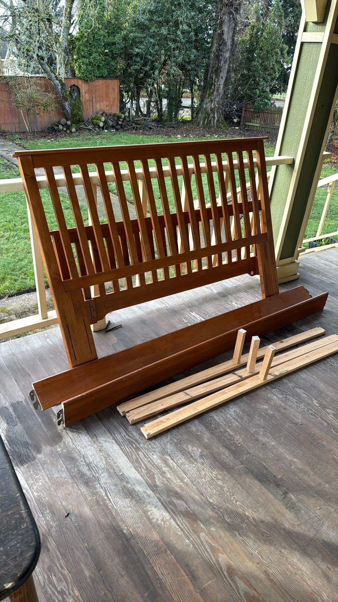 Hardwood Queen Bed Frame