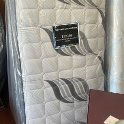 New twin size mattress set