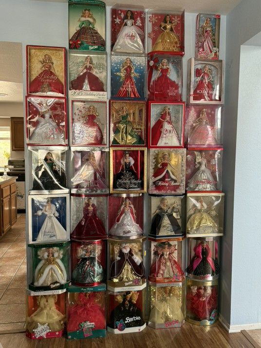 Holiday Barbies