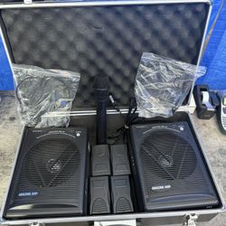 AMAZING AMP BT- RECHARGEABLE PORTABLE WIRELESS APLIFIERS