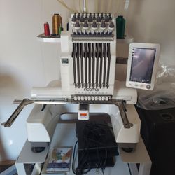 Heat Press And Embroidery Machine 