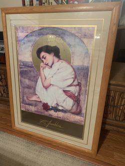 Beautiful Wall Art - Xtra Large - Embellished Giclee !