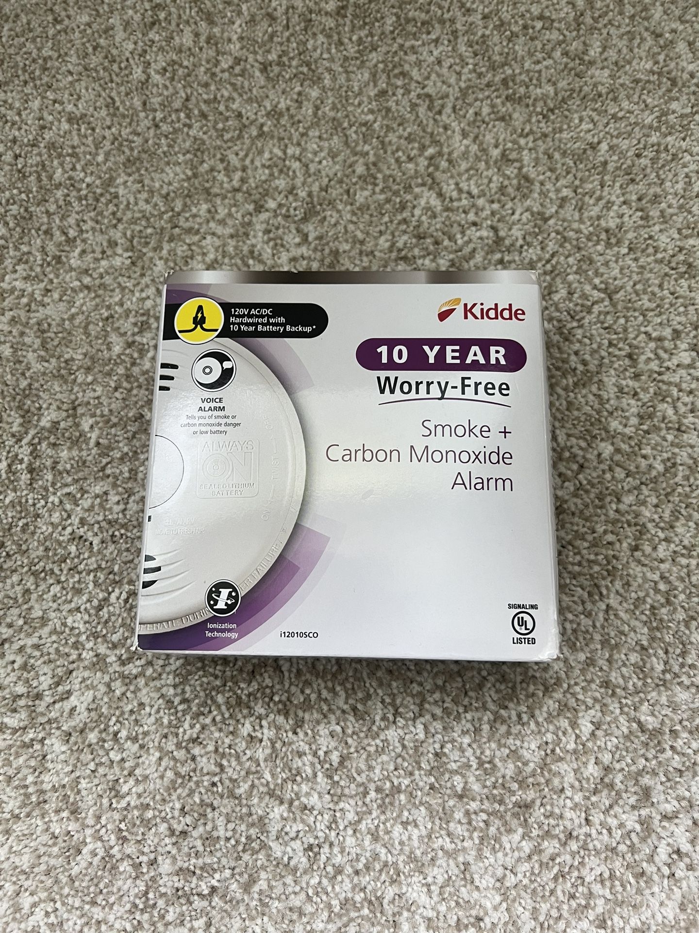 Kidde Smoke and Carbon Monoxide Alarm