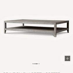 Restoration Hardware Grayson shagreen coffee table excellent condition