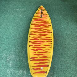 6'4" PACIFIC DREAMS SURFBOARD SHORT BOARD 