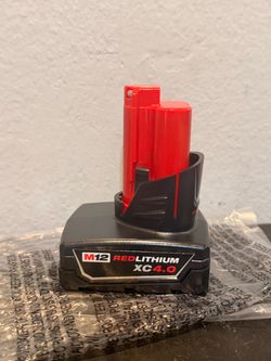 New Milwaukee M12 XC 4.0Ah Battery