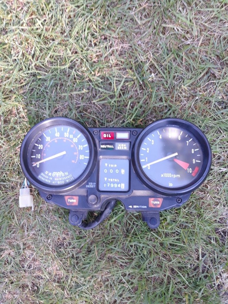 Honda Cb750f/ 900f Guage Cluster Carburetors