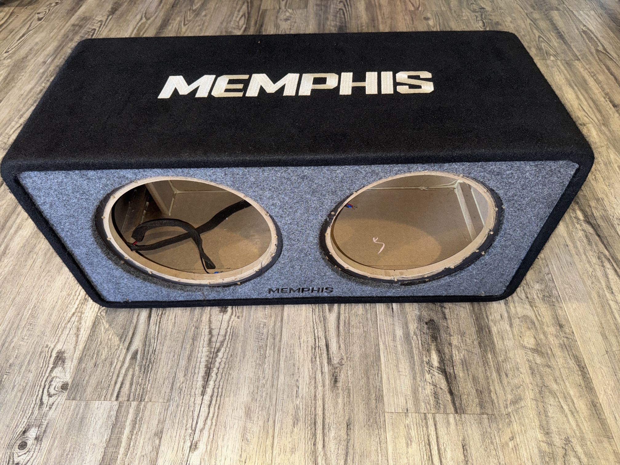 Memphis Subwoofer Box ONLY 2 12s
