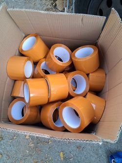 Packing Tape 4 Rolls For $10