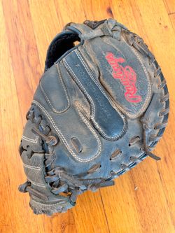 Rawlings Leather Baseball Catcher's Mitt