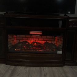 Mueble Para TV Grande Con Calefacción 