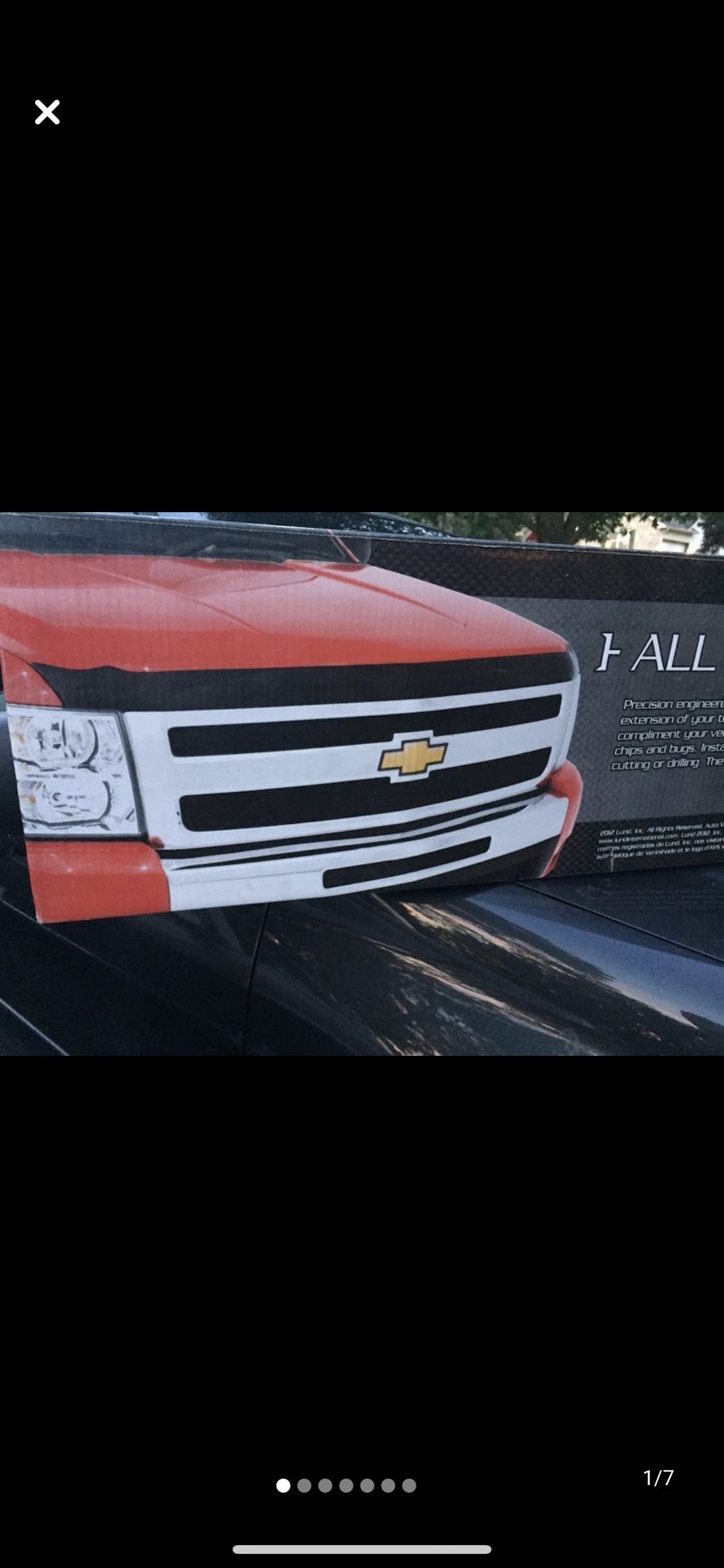 Chevrolet K2500/K3500 hood guard (New!)