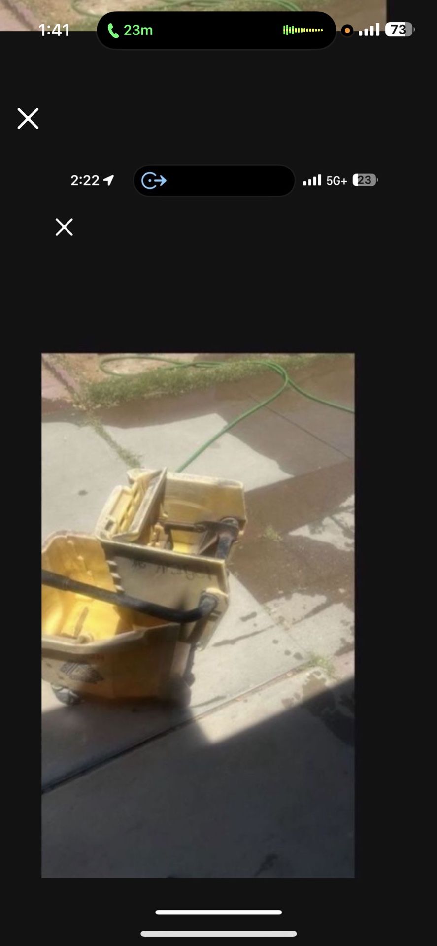 Ringer Mop Bucket $5