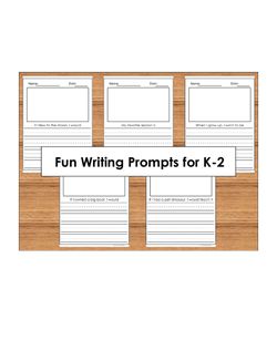 Writing Prompts