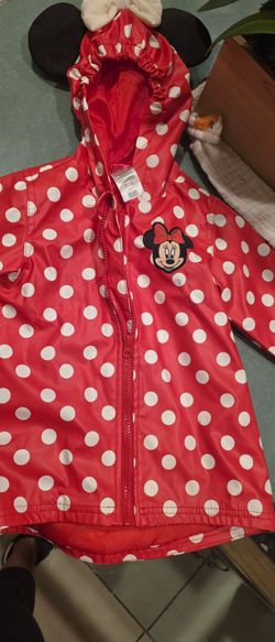 Disney Minnie Mouse Kids Rain Jacket