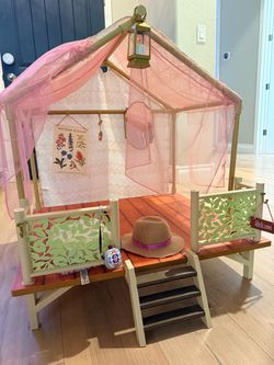 American Girl KIRA COMFY PLATFORM TENT for 18" Doll