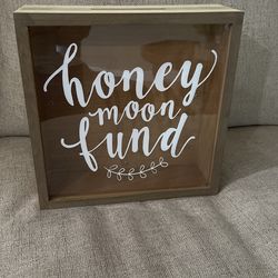 Honeymoon Fund Shadow Box Bank