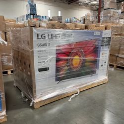 86”LG UHD 4K Smart Tv 