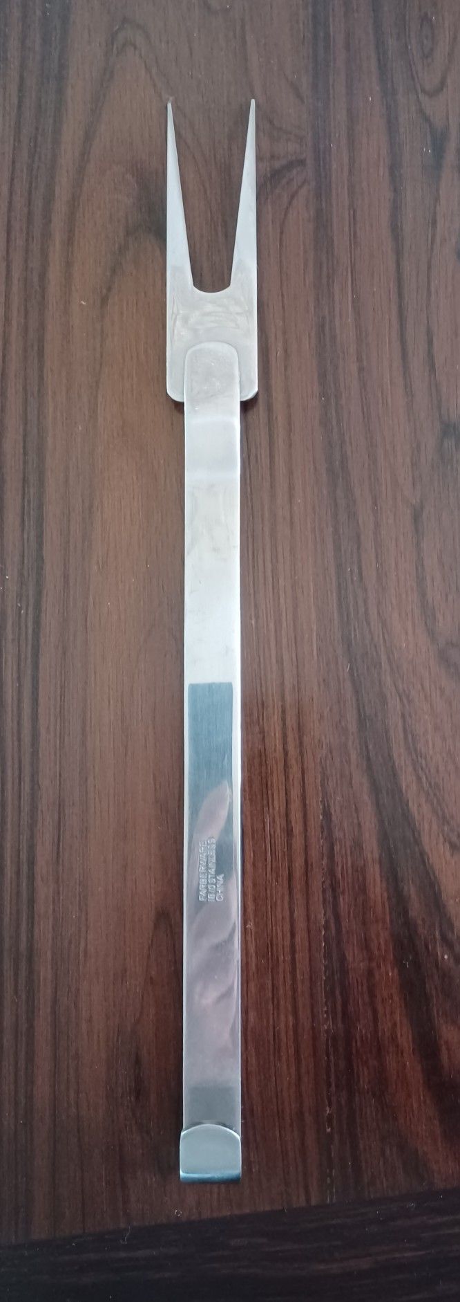 Farberware 18/10 stainless steel serving fork 12 inches new heavy duty