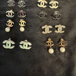 Set of 8 Pair Earrings New