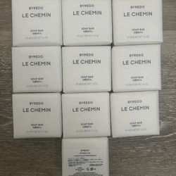byredo le chemin 10 soap bars